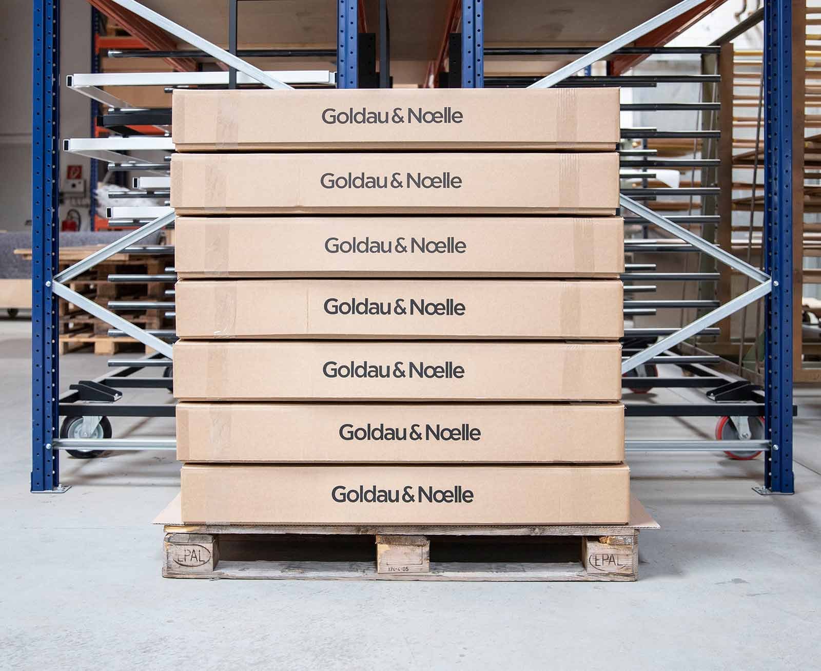 Sichere Verpackung von Moebelstuecken